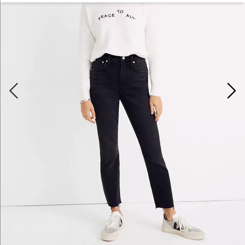 Madewell The High-Rise Slim Boyjean in Lunar Wash Size 29